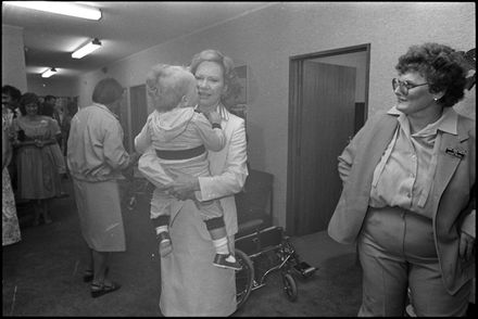 Former First Lady Rosalynn Carter visits the Crippled Children's Society - Resource cover image