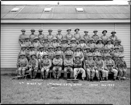 2nd Platoon, WWCT Regiment, 11th Intake, Central District Training Depot, Linton