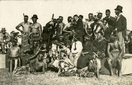 Kai Iwi Marae, Ngati Kauwhata and Rangitāne, entertainment group at the Show Grounds.
