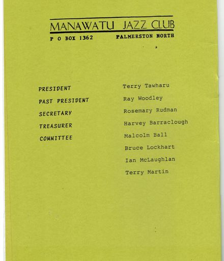 Jazz Festival Programme 1988 7