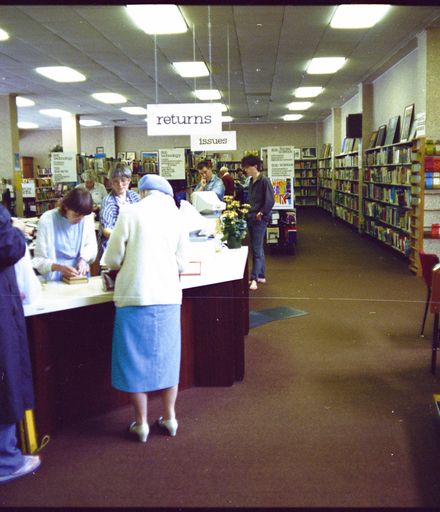 Public Library - Issues/Returns Desk - Ground floor