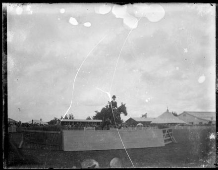 Unidentified Man at Horse Jumping Event Unidentified Man at Horse Jumping Event