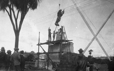 Unveiling of the Palmerston North War Memorial, The Square
