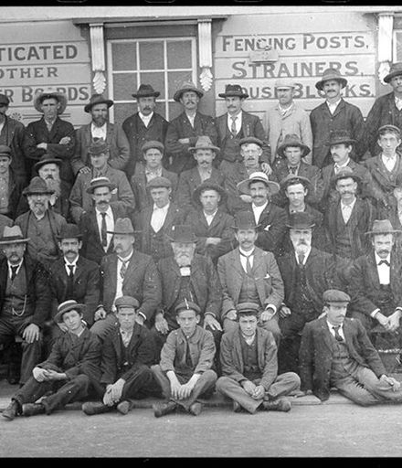 Employees of Palmerston North Sash and Door Co. Ltd.