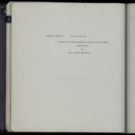 Memorial Book Register