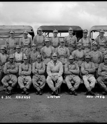 4th Section, Royal New Zealand Army Service Corp, 14th Intake, Central District Training Depot, Linton