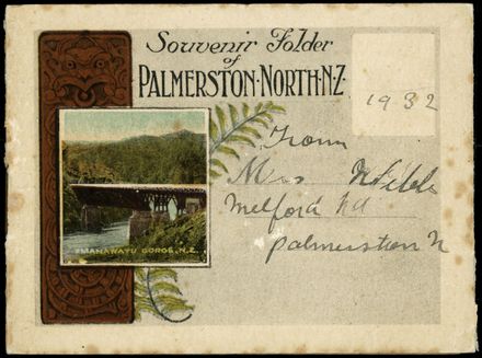 Souvenir Folder Palmerston North NZ - Resource cover image