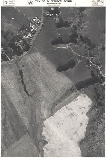 Aerial Map, 1986 - 10-17