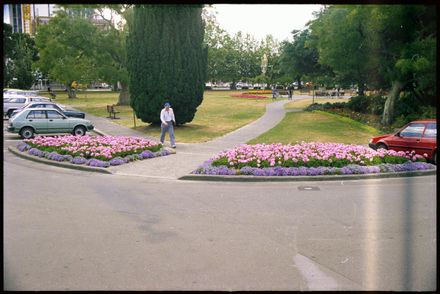 Flower gardens in The Square