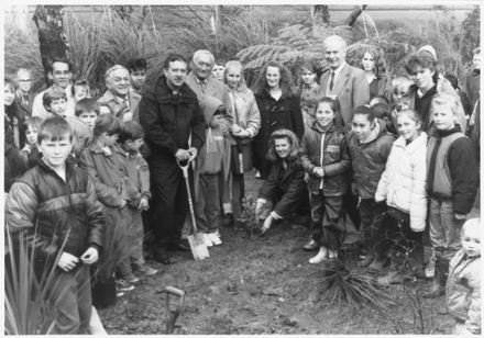Native Tree planting at Awatea Park