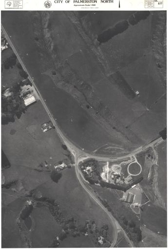 Aerial Map, 1986 - 8-17