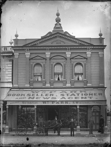 William Park's stationer shop, The Square