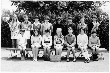 Ashhurst School, Road Patrol, 1971