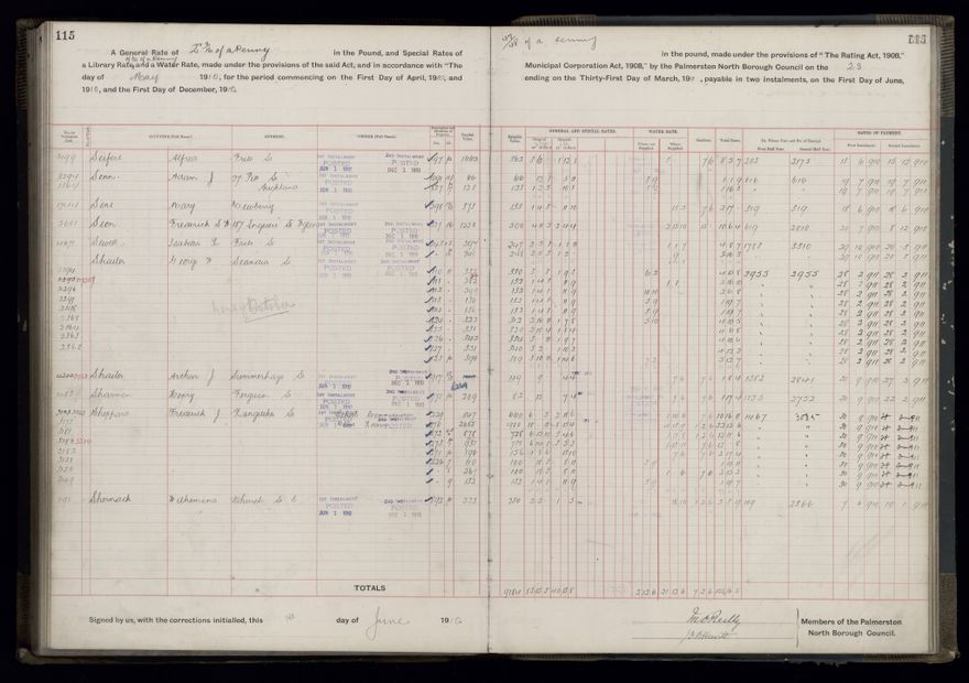 Rate book, 1910-1911 - 2021Pa_PNCC2-23-2-V18_033999-0118