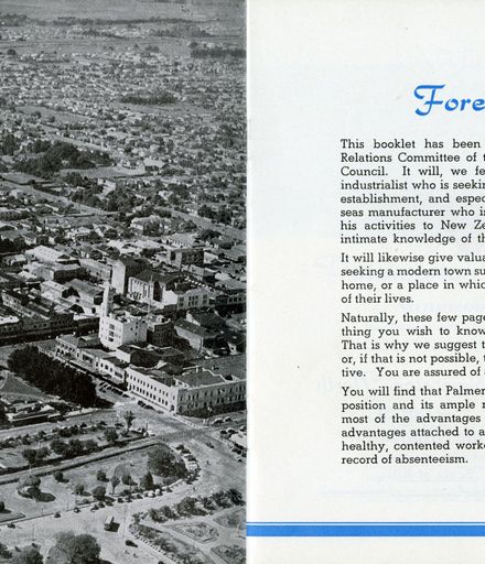 Page 2: 'A Garden City of New Zealand' promotional booklet