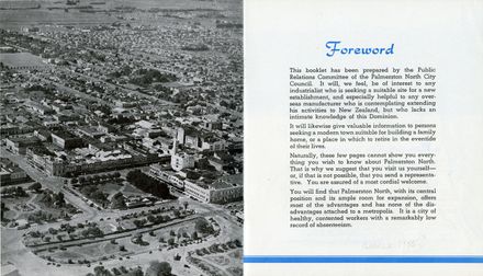 Page 2: 'A Garden City of New Zealand' promotional booklet