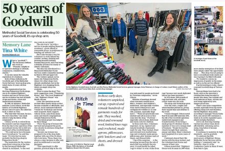 Memory Lane - "50 years of Goodwill" - Resource cover image