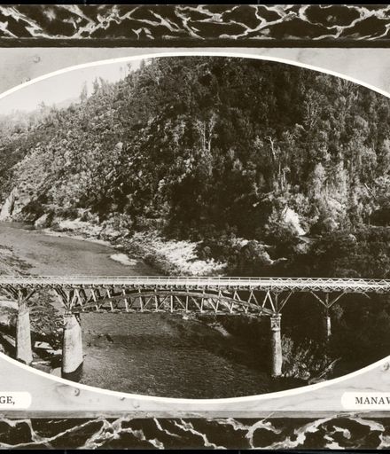Old Toll Bridge, Manawatu Gorge