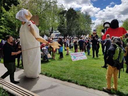 Peace Action Manawatū Protest
