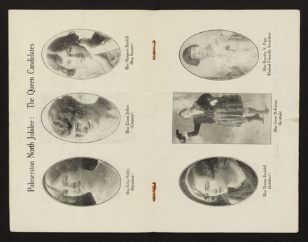 Palmerston North 1927 Jubilee Souvenir Programme 7