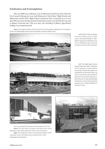 Council and Community: 125 Years of Local Government in Palmerston North 1877-2002 - Page 99