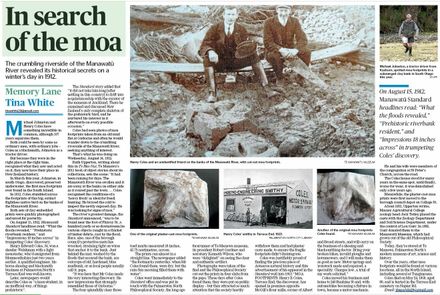 Memory Lane - "In search of the moa"