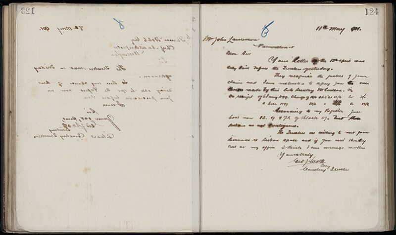 Outwards Correspondence of the Palmerston North Cemetery Trustees, 1898 -1902 151