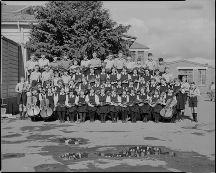 School Orchestra, Palmerston North Technical High School - Resource cover image