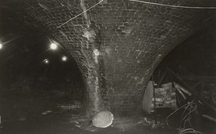 Interior of Hoffman brick kiln, Featherston Street