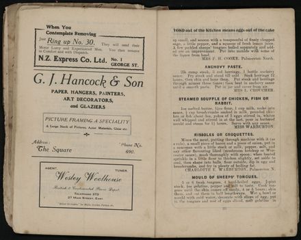 Manawatu Cookery Book - page 18