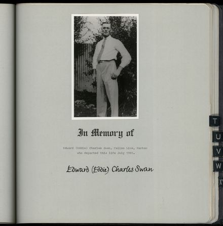 Memorial Book Register