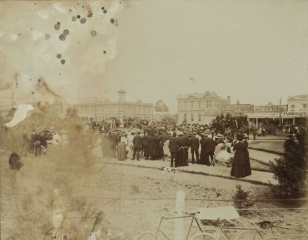 Opening of the Lakelet in The Square