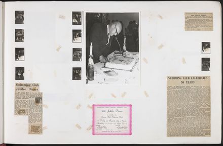 PN Amateur Swimming Club archive book