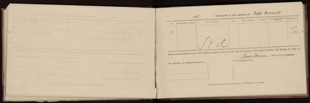 Marriage register 1870 - 1880