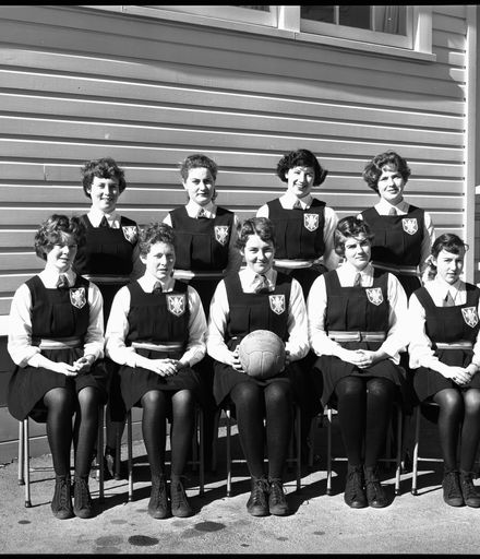 Netball Team, Palmerston North Teachers' College
