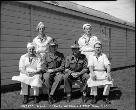 Royal New Zealand Army Service Corps School, Territorial Force Cooks, Ref Course, Linton