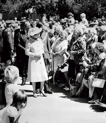 Queen Elizabeth II in the Square