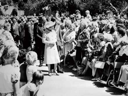 Queen Elizabeth II in the Square