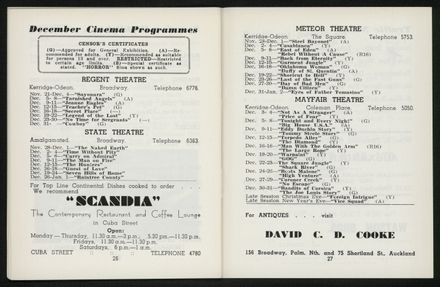 Palmerston North Diary: December 1958 15