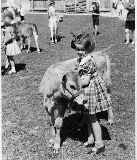 Ngaire Pettigrew, Ashhurst School Calf Club Day