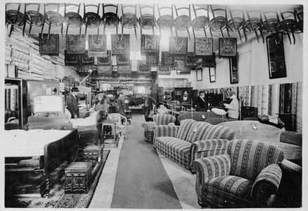 Interior of The Universal Supply Depot shop, Main Street
