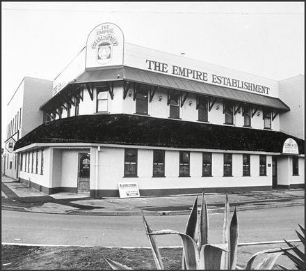 The Empire Establishment, corner of Princess and Main Streets