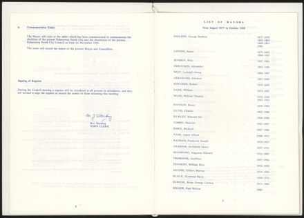 Notice and Order Paper for Special Council Meeting