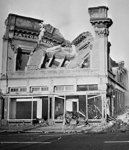 Demolition of Coles building, The Square