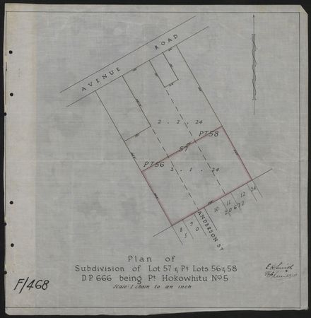 Survey Plans (subdivisions) 1938 - 1951