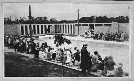 Official Opening of Hokowhitu School Swimming Baths