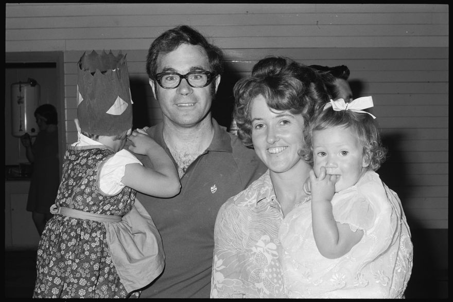 Children after meeting Santa