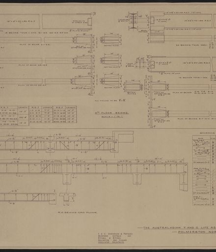 Architectural Plans of T&G Building, Palmerston North 10