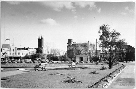 A View of The Square Gardens