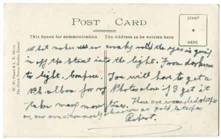 Studio portrait, probably depicting Bob Eastwood and another soldier